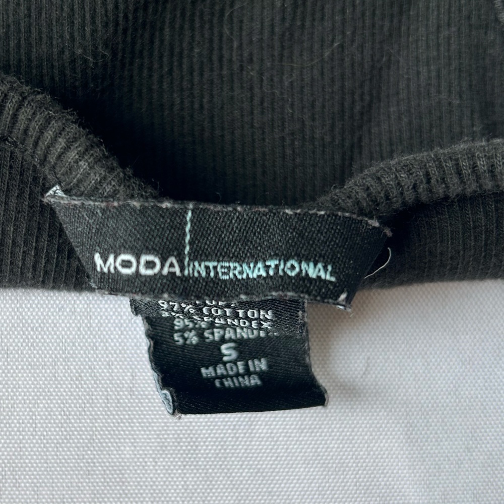 Moda international black crotchet dress - Picture 5 of 6